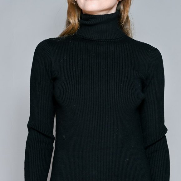 303. TIBI Sculpted Wool Layered Sweater Dress EUC XS - Picture 2 of 7